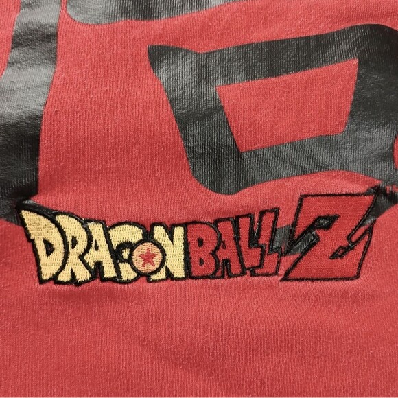 Primitive X DragonBall Z Red Embroided Hoodie Mens Size Medium Sweatshirt - Picture 11 of 12